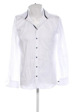 Ανδρικό πουκάμισο Marvelis, Μέγεθος M, Χρώμα Λευκό, Τιμή 10,99 €