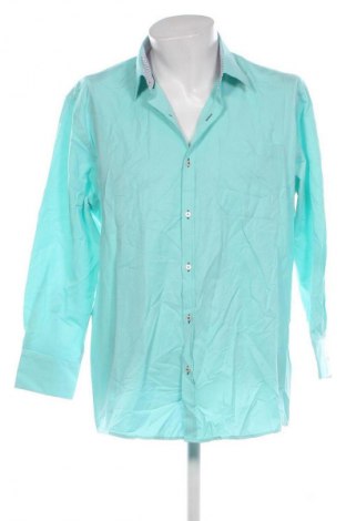 Мъжка риза Milano Italy, Размер S, Цвят Син, Цена 19,99 лв.