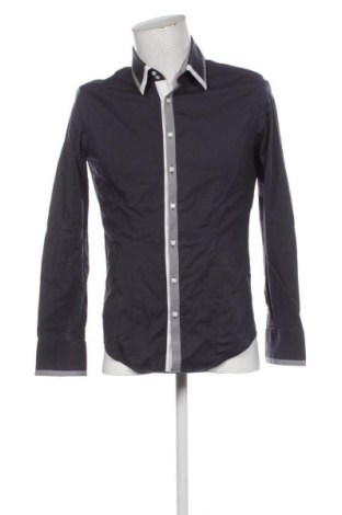 Мъжка риза Nara Camicie, Размер M, Цвят Сив, Цена 17,99 лв.