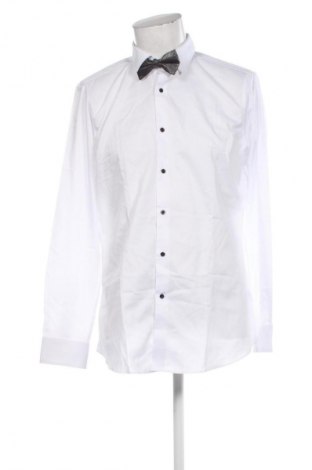 Мъжка риза Next, Размер L, Цвят Бял, Цена 53,92 лв.