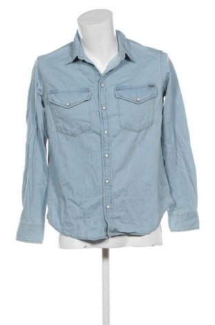 Мъжка риза Pepe Jeans, Размер L, Цвят Син, Цена 127,99 лв.