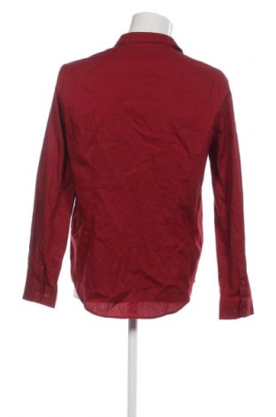 Herrenhemd Pier One, Größe M, Farbe Rot, Preis 19,99 €
