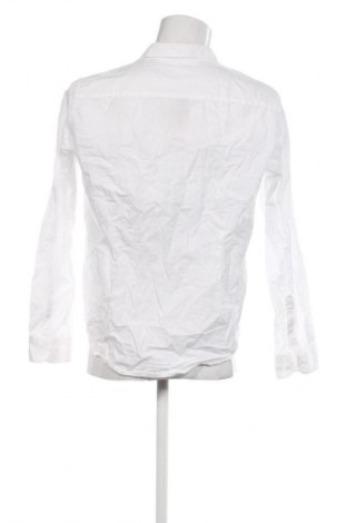 Мъжка риза Pier One, Размер M, Цвят Бял, Цена 37,99 лв.