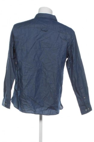 Ανδρικό πουκάμισο S.Oliver, Μέγεθος L, Χρώμα Μπλέ, Τιμή 12,99 €