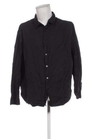 Мъжка риза SHEIN, Размер 3XL, Цвят Черен, Цена 29,00 лв.