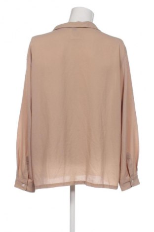 Мъжка риза SHEIN, Размер 3XL, Цвят Бежов, Цена 29,00 лв.