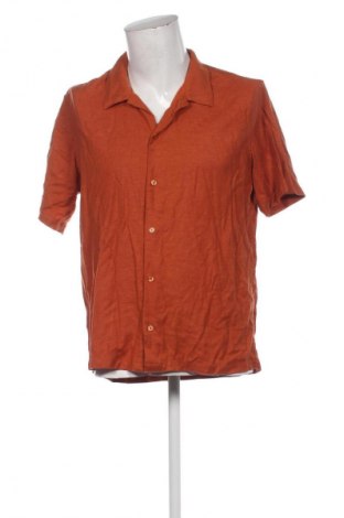 Мъжка риза Samsoe & Samsoe, Размер L, Цвят Кафяв, Цена 62,21 лв.