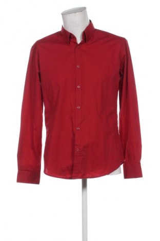 Herrenhemd Smog, Größe L, Farbe Rot, Preis € 14,83