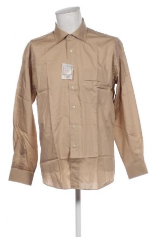 Herrenhemd Studio, Größe XL, Farbe Beige, Preis 19,99 €