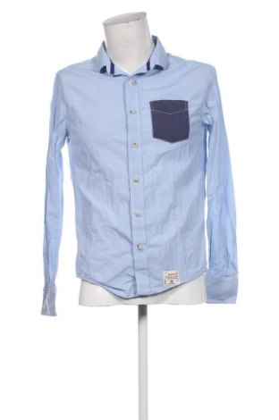 Мъжка риза Superdry, Размер M, Цвят Син, Цена 39,15 лв.