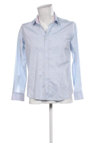 Мъжка риза Teodor, Размер M, Цвят Син, Цена 19,99 лв.