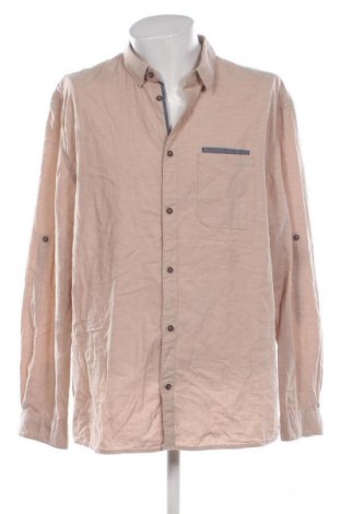 Herrenhemd Tom Tailor, Größe 3XL, Farbe Beige, Preis 22,99 €