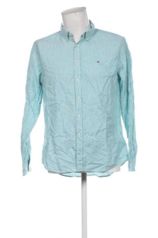 Męska koszula Tommy Hilfiger, Rozmiar L, Kolor Kolorowy, Cena 172,09 zł