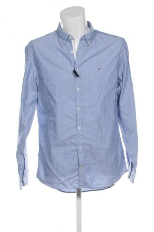 Cămașă de bărbați Tommy Hilfiger, Mărime L, Culoare Albastru, Preț 386,99 Lei