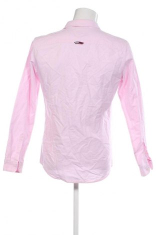 Herrenhemd Tommy Jeans, Größe M, Farbe Rosa, Preis 17,99 €