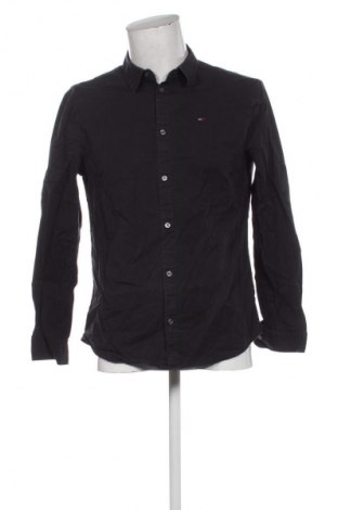 Férfi ing Tommy Jeans, Méret XL, Szín Fekete, Ár 35 839 Ft