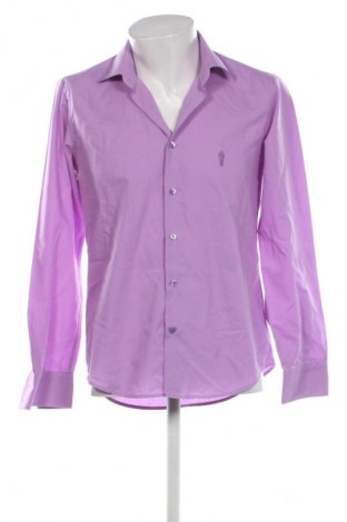 Herrenhemd Unbranded, Größe M, Farbe Lila, Preis € 12,99