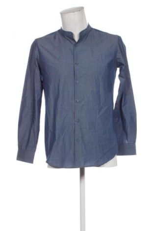 Мъжка риза Unbranded, Размер M, Цвят Син, Цена 17,99 лв.
