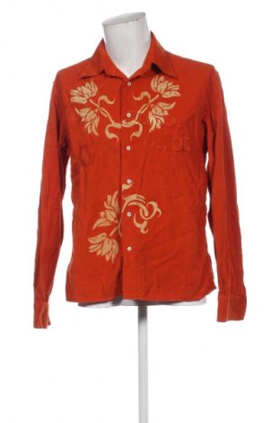 Мъжка риза Unbranded, Размер XL, Цвят Оранжев, Цена 28,88 лв.