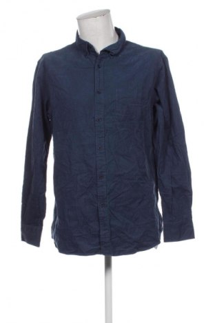 Ανδρικό πουκάμισο Uniqlo, Μέγεθος XL, Χρώμα Μπλέ, Τιμή 31,52 €