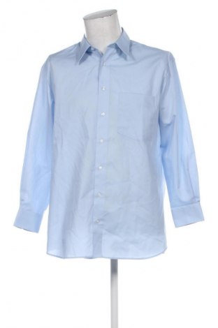 Мъжка риза Walbusch, Размер L, Цвят Син, Цена 52,99 лв.