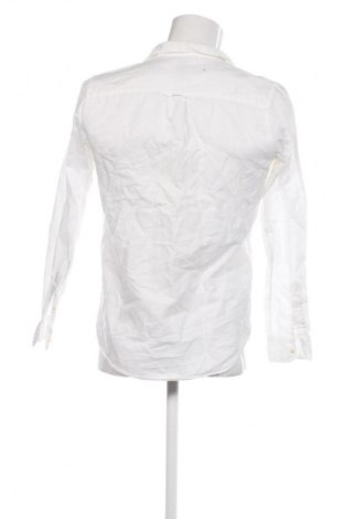 Мъжка риза Zara, Размер S, Цвят Бял, Цена 14,99 лв.