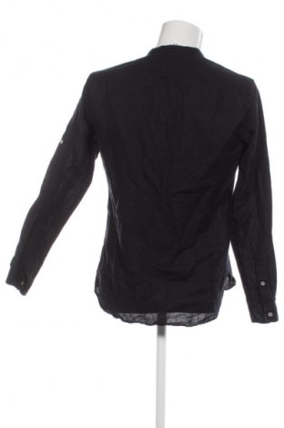 Мъжка риза Zara, Размер M, Цвят Черен, Цена 17,99 лв.