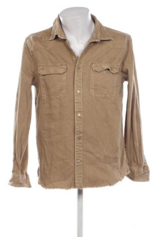 Herrenhemd Zara, Größe L, Farbe Beige, Preis € 17,99