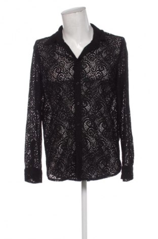 Herrenhemd Zara, Größe M, Farbe Schwarz, Preis 17,00 €