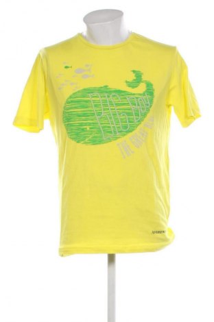 Męski T-shirt Andrews, Rozmiar XXL, Kolor Żółty, Cena 34,48 zł