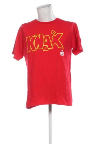 Pánske tričko  Anvil, Veľkosť L, Farba Červená, Cena  5,00 €