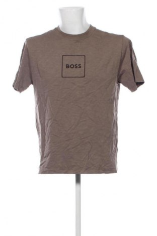 Męski T-shirt BOSS, Rozmiar M, Kolor Brązowy, Cena 133,99 zł