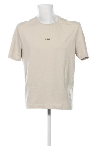 Męski T-shirt BOSS, Rozmiar XL, Kolor ecru, Cena 246,99 zł