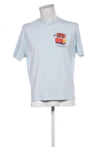 Pánské tričko  Bershka, Velikost S, Barva Modrá, Cena  241,00 Kč