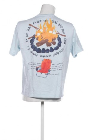 Pánské tričko  Bershka, Velikost S, Barva Modrá, Cena  241,00 Kč