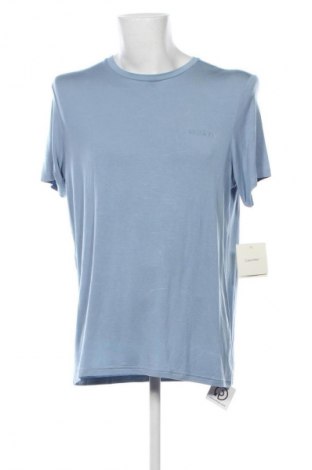 Tricou de bărbați Calvin Klein, Mărime XL, Culoare Albastru, Preț 202,99 Lei