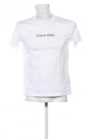 Tricou de bărbați Calvin Klein, Mărime M, Culoare Alb, Preț 215,99 Lei