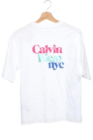Męski T-shirt Calvin Klein Jeans, Rozmiar XXS, Kolor Biały, Cena 181,99 zł