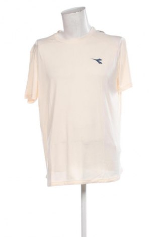 Herren T-Shirt Diadora, Größe XXL, Farbe Ecru, Preis € 22,99