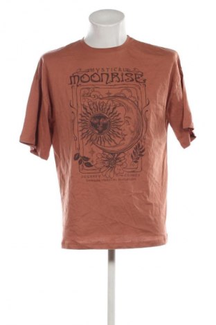 Damski T-shirt Even&Odd, Rozmiar S, Kolor Brązowy, Cena 75,99 zł