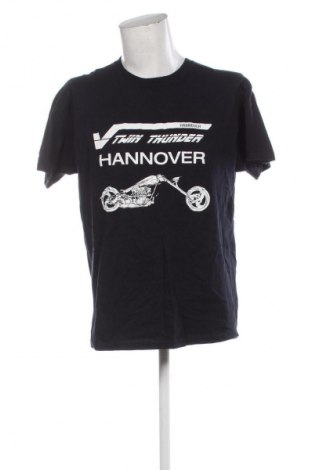 Męski T-shirt Fruit Of The Loom, Rozmiar XL, Kolor Niebieski, Cena 37,99 zł