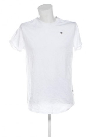 Мъжка тениска G-Star Raw, Размер M, Цвят Бял, Цена 27,99 лв.