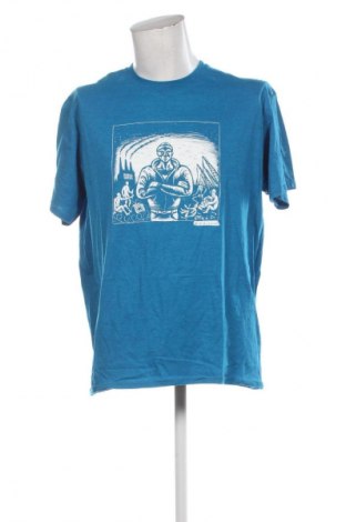 Męski T-shirt Gildan, Rozmiar XL, Kolor Niebieski, Cena 44,99 zł