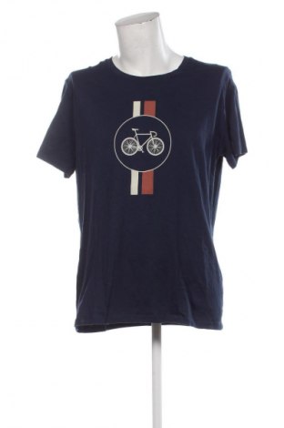 Męski T-shirt Greenbomb, Rozmiar XXL, Kolor Niebieski, Cena 29,99 zł