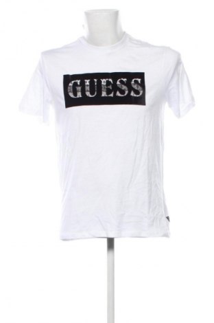Herren T-Shirt Guess, Größe M, Farbe Weiß, Preis € 51,99