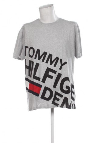 Męski T-shirt Hilfiger Denim, Rozmiar XXL, Kolor Szary, Cena 161,99 zł