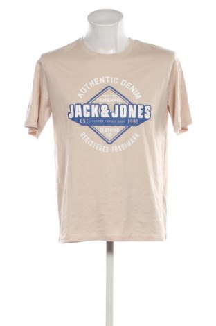Pánske tričko  Jack & Jones, Veľkosť L, Farba Béžová, Cena  16,95 €