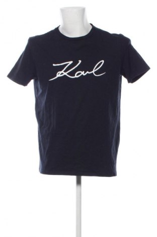 Pánske tričko  Lagerfeld, Veľkosť XL, Farba Modrá, Cena  25,95 €