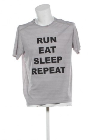 Herren Shirt Nike, Größe L, Farbe Grau, Preis 14,99 €