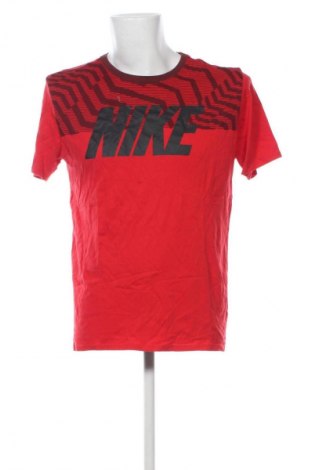 Ανδρικό t-shirt Nike, Μέγεθος L, Χρώμα Κόκκινο, Τιμή 13,80 €